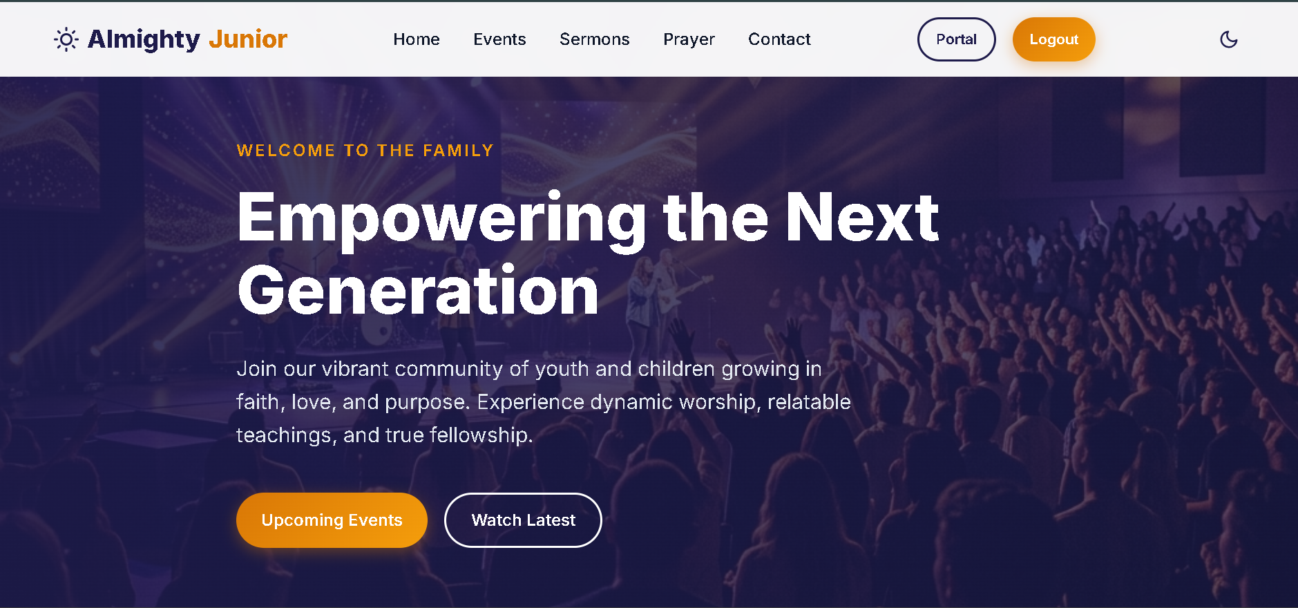 Junior Church Mockup
